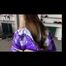 Marie M tightly bound and suspended in shiny nylon Downjacket