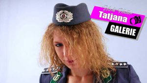 Tatjana in the photo studio