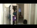 Alina being at home trying on different kind of nylon clothes (Video)