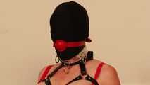 Office Slave in Hood and Ballgag has Bondage Orgasm - Lorelei - Extra Orgasm