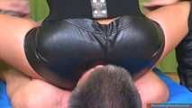 Nora's leather facebouncing