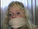 SEXY & NAKED KAYLEEN IS BOUND & ACE BANDAGE GAGGED ON THE BED (D29-10)