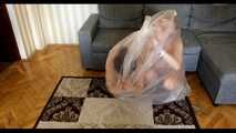 Bekki and Kelly - escape from clear plastic bag (video)