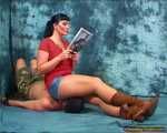 Jill Diamond's western-facesitting