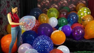 big balloon popping fun