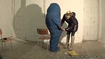 Lady Lana - Sleepingbag slave!