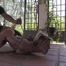 Pool Deck Hogtie & Whipping Session for Zonah