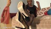 You are the luckiest shoe slave EVER!