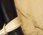 Amelia tied Tease
