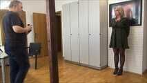 Xara - Business lady in trouble in the office Part 2 of 9