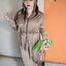 Anija in Gold Jumpsuit