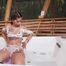 Cute big booty teen got pleasure with her dildo in the jacuzzi