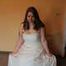 Sandra cuffed in a wedding dress 01