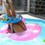 644 Vinna Red plays in the pool