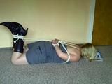 Reading in a hogtie 2/2