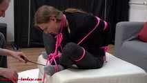 Tight bondage in pink