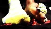 Giantess of stinky socks