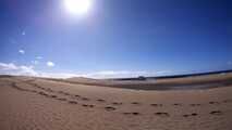 Nude in the dunes of Maspalomas