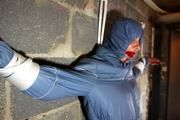 Alina tied and gagged in a skisuit