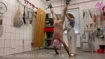 #Slaughter in white - My long white #rubberapron in use