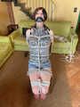 Chairtied and penisgagged