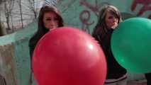 154 3 girls, 3 balloons (24" Qualatex ClubSteffi)