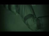 0300 min video with Simone tied and gagged in shiny nylon rainware night vision