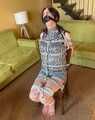 Chairtied and penisgagged