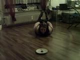 Try to eat while hogcuffed