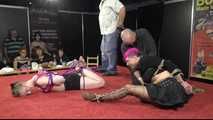 Bondage Challenge Stage at BoundCon XIII - Jim Hunter & Mr. Ogre vs. Pling & Nova Pink