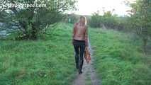 118040 Cynthia Vellons Pees On The Path By The Car Park 