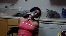 Wenona Tied Up in Kitchen, Part 2