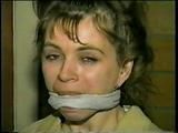 BOTH GAGGED WITH CARRIE'S STINKY SWEATY SOCK (D13-4)