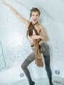 Sarah Kay, wet and horny in pantyhose (236 images)