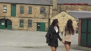 016101 Eve Takes A Risky Pee In The Heritage Musuem