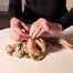 Hands open knots