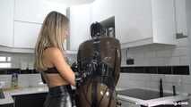 Caught in the kitchen