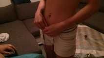 Stiefpapa darf zuschauen - Boyfriendfuck mit Abspritzgarantie