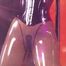 All in latex - Sophie standing fixed to the bondage couch