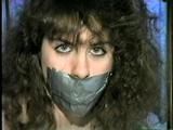 AMBER IS F0RCED TO TAPE TIE, GAG & HANDCUFF HERSELF (D19-14)