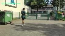 068025 Ling Pees On The Table Tennis Table