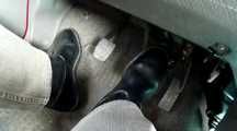 CAR DRIVING IN BOOT