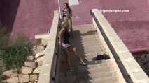 023096 Ewa Pees Down The Steps Of St Agatha's Tower