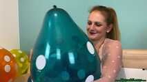Your sexy girlfriend popping your Q16 *HB* balloons