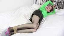 Green Turtleneck Bedtie