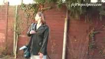 020144 Kathy Takes A Risky Pee In A Residential Area
