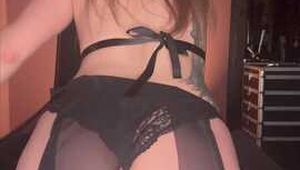 Hanna Engelss - White gloves are so good for my pussy