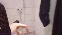 Nylon mistress pees on you
