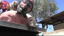 Nova Pink & Afsana - Hogtied in the Sun with Belts !