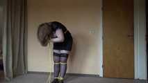 Sweetie in yellow ropes 2